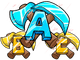 Crossed Tools Alphabet - 64x64 Server Icon Minecraft - ReadyArtShop Minecraft Logo Icon Alphabet Logos