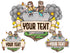 Tower Battle Scene Minecraft Server Logo
