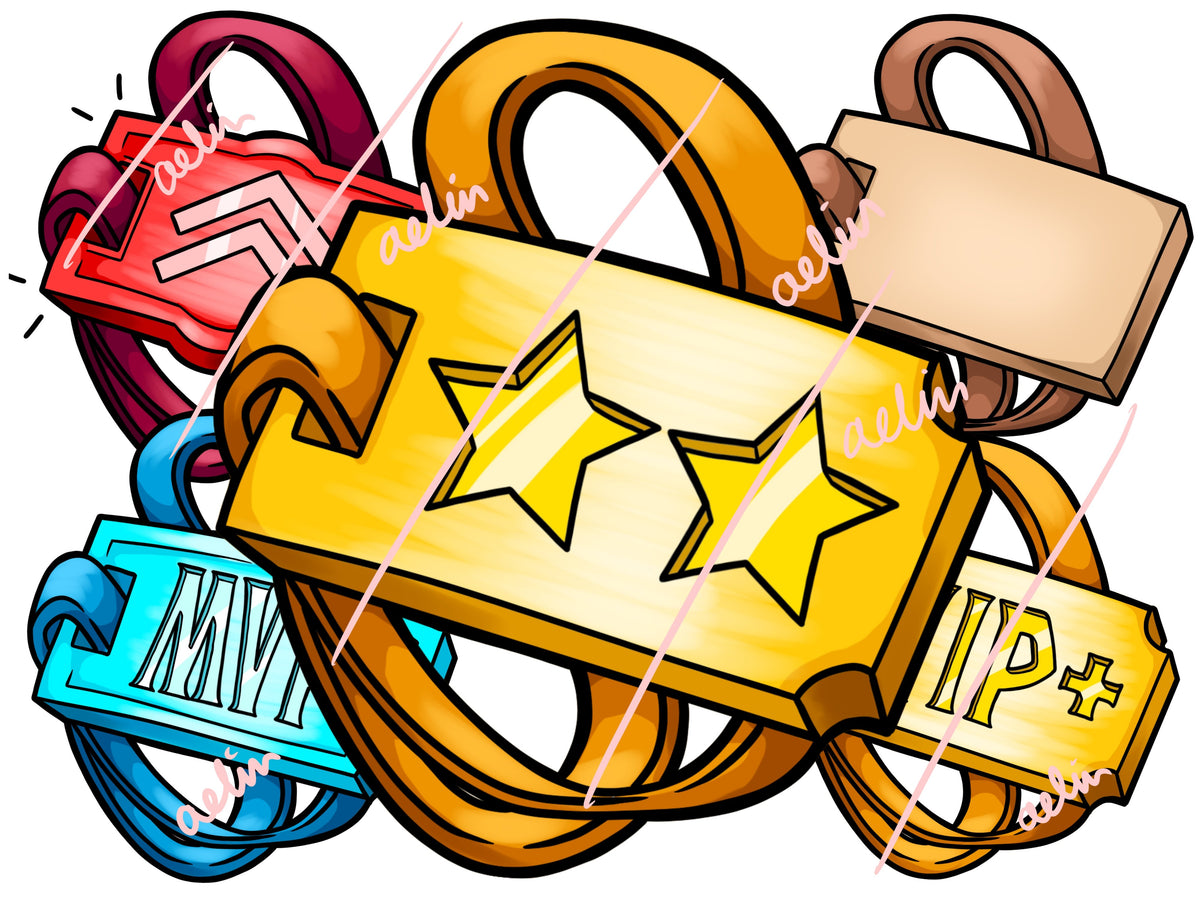 12 Hand-Drawn Cartoon Name Tag Icons - ReadyArtShop - Minecraft Icons