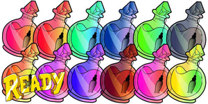 22 Magic-themed Potion & Hat Icons - ReadyArtShop Store Icons