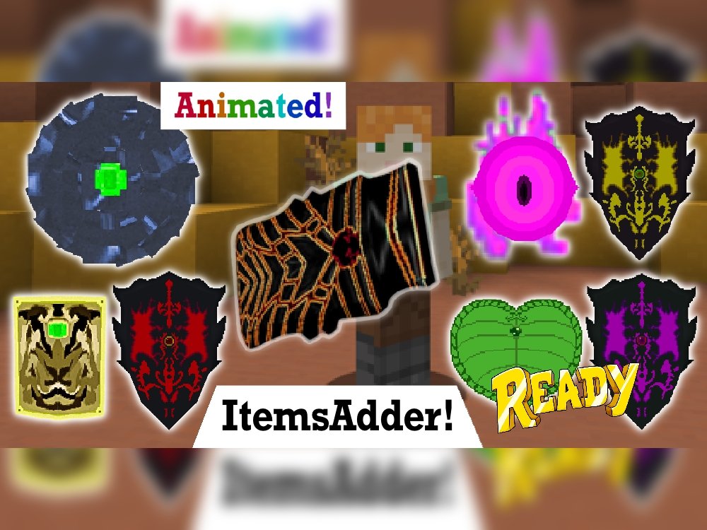 ReadyArtShop 3D RPG Shield Models - ItemsAdder/Oraxen