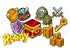 Pixel Buycraft Icons - Chest, Key, Coins