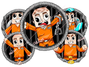 Premium Prison Character Rank Icons - ReadyArtShop Store Icons