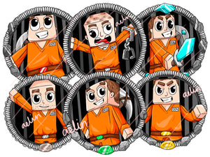 Premium Prison Character Rank Icons - ReadyArtShop Store Icons